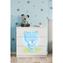 Babydreams | komoda | bílá | medvídek