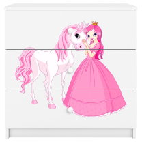 Babydreams | komoda | bílá | princezna