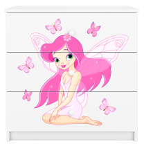 Babydreams | komoda | bílá | víla