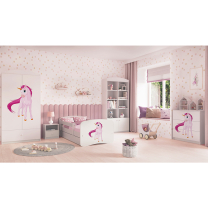 Babydreams | šatní skříň | bílá | jednorožec
