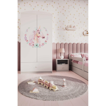 Babydreams | šatní skříň | bílá | kůň
