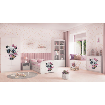 Babydreams | šatní skříň | bílá | panda