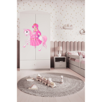 Babydreams | šatní skříň | bílá | princezna a kůň