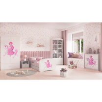 Babydreams | šatní skříň | bílá | princezna a kůň