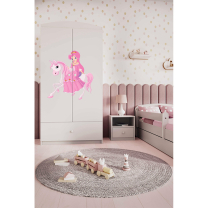 Babydreams | šatní skříň | bílá | princezna a kůň