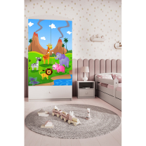Babydreams | šatní skříň | bílá | safari