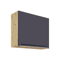 GLAMOUR m | horní skříňka GLA-43G | 80 cm | modrá mat