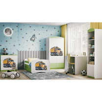 Babydreams | šatní skříň | zelená/bílá | tatra