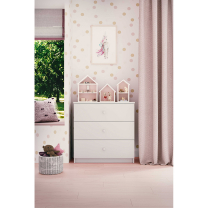 Dětský pokoj Babydreams | sestava A | bílá | 5 dílů