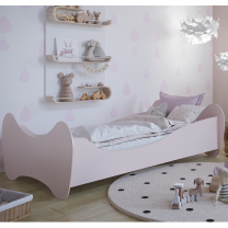 Lilly | jednolůžko 160x80 cm | růžová