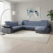 Sedací souprava KORFU III | 296x365x194 | rozkládací + úložný prostor | VÝBĚR TKANIN