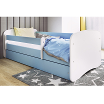 Babydreams | jednolůžko 160x80 | modrá/bílá | POSLEDNÍ KUS