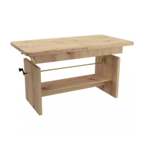 Konferenční stolek JANEK 2v1 | rozkládací 116-156 cm | artisan