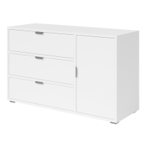 VERINA | komoda 5 | 135 cm | bílá mat