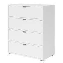 VERINA | komoda 6 se zásuvkami | 90 cm | bílá mat