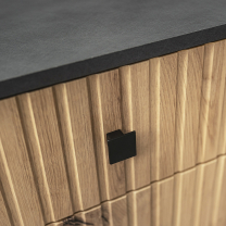 Komoda SALSA | 140 | matera/artisan | 3D povrch