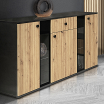 Komoda SALSA | 140 | matera/artisan | 3D povrch
