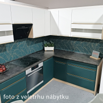 GLAMOUR z | dolní skříňka GLA-6D | 80 cm | zelená mat