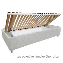 Dvoulůžko DIANA | 180x200 cm | pevný rošt otvírací | VÝBĚR MATRACE A TKANINY | výroba v ČR