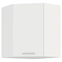 EKO WHITE | horní skřínka 58x58 GN-72 1F rohová | bílá mat