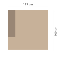 ZURICH OTTL | levý jednosed bez područky | bez funkce | 109 cm | VÝBĚR TKANIN