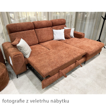Sedací souprava NOTE | 268x174 | rozkládací + úložný prostor | VÝBĚR TKANIN