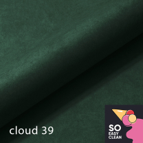Sedací souprava STILLE | 201x268 | levá | AKCE | tmavě zelená | SNADNÉ ČIŠTĚNÍ