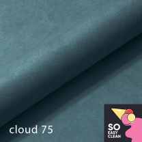 Sedací souprava STILLE | 201x268 | levá | AKCE | modrá | SNADNÉ ČIŠTĚNÍ