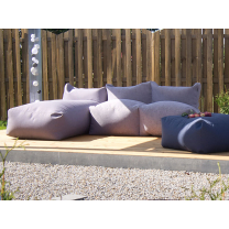 SUNNY DAY | zahradní sedací vak HOCKER | 75x75 | modrá