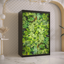 Šatní skříň Bluszcz 1 | 120 cm | černá