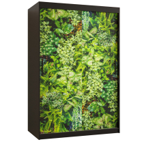 Šatní skříň Bluszcz 1 | 120 cm | černá