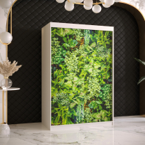 Šatní skříň Bluszcz 1 | 120 cm | bílá