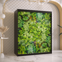 Šatní skříň Bluszcz 1 | 150 cm | černá