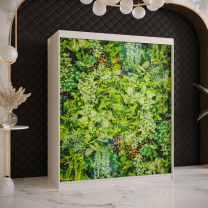 Šatní skříň Bluszcz 1 | 150 cm | bílá