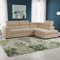 Sedací souprava NEST II | 276x205 cm | rozkládací | VÝBĚR TKANIN a NOŽIČEK