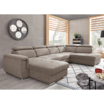 Sedací souprava UMBRIA I | 177x348x207 | pravá | tmavší béžová | POSLEDNÍ KUS