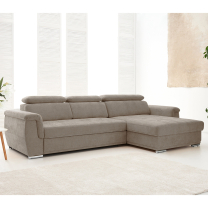 Sedací souprava UMBRIA VI | 302x177 | rozkládací + úložný prostor | tmavší béžová | BLACK FRIDAY