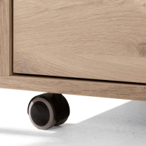 ALLMO | TV stolek AL06 | 155 cm | dub estana/antracit