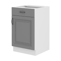 Kuchyňská linka STILO bs | 250 cm | bílá/šedá