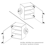 Kuchyňská linka STILO bs | 150 cm | bílá/šedá