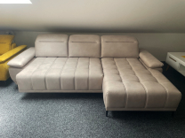 Sedací souprava Focus mini | 277x177 cm | ELEKTRICKÝ VÝSUV | šedobéžová | POSLEDNÍ KUS Z PRODEJNY