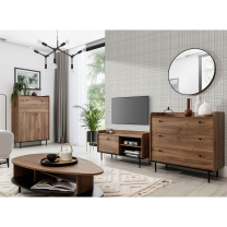 VASINA | konferenční stolek | VS-04 | 119,2x62,3 cm | dub brandy castello