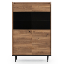 VASINA | vitrína WIT90 | VS-10 | 90 cm | dub brandy castello