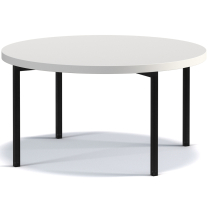 SAGMA | konferenční stolek C | SM-03 | 80 cm | bílá mat