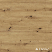 OLIER a | psací stůl OL-01 | 120 cm | artisan/černá mat