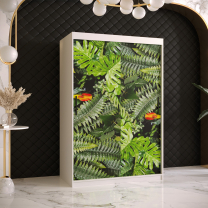 Šatní skříň Paproč 1 | 120 cm | bílá