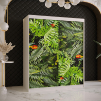 Šatní skříň Paproč 1 | 150 cm | bílá
