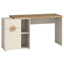 MELO | psací stůl ME8 | 130/170 cm | UNI provedení | kašmír/artisan