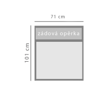BOLZANO | díl 1S jednosed | s úložným prostorem | VÝBĚR TKANIN