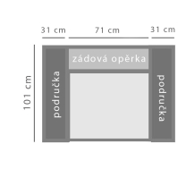 Křeslo BOLZANO A1A | 133 cm | bez funkce | VÝBĚR TKANIN